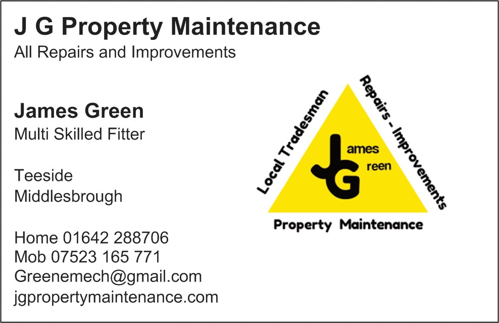 Logo of J G Property Maintenance Property Maintenance And Repairs In Middlesbrough, Cleveland